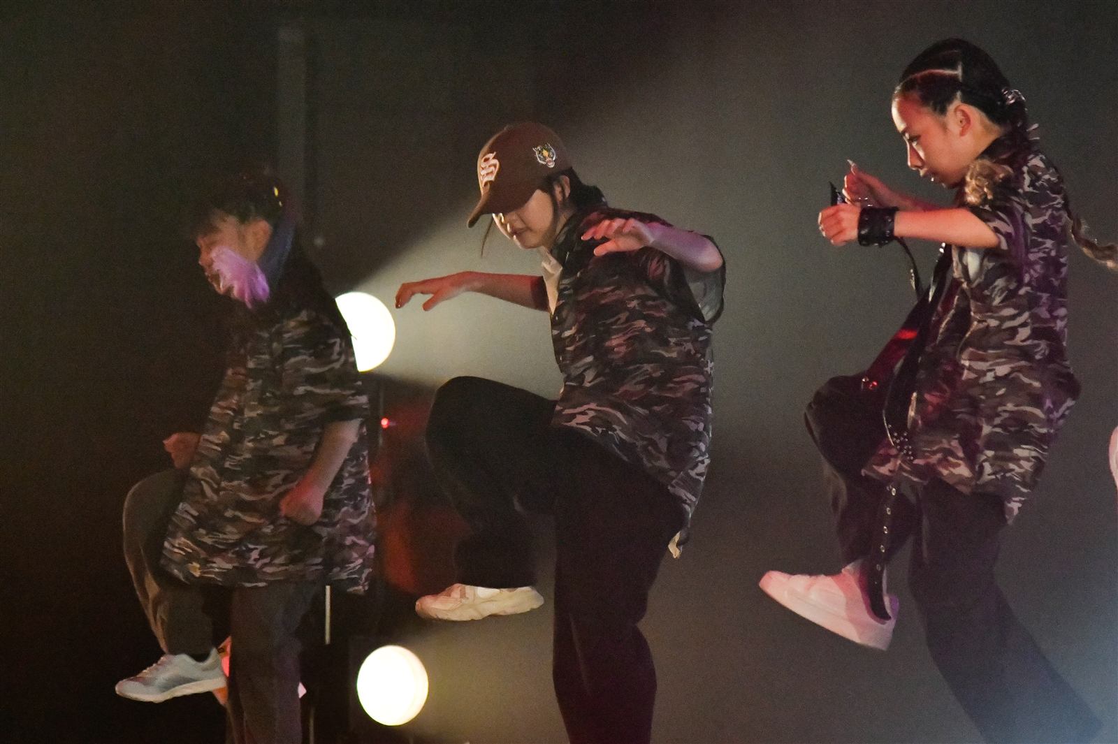 HIPHOPクラスのステージ